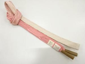 未使用品　正絹　手組帯締め